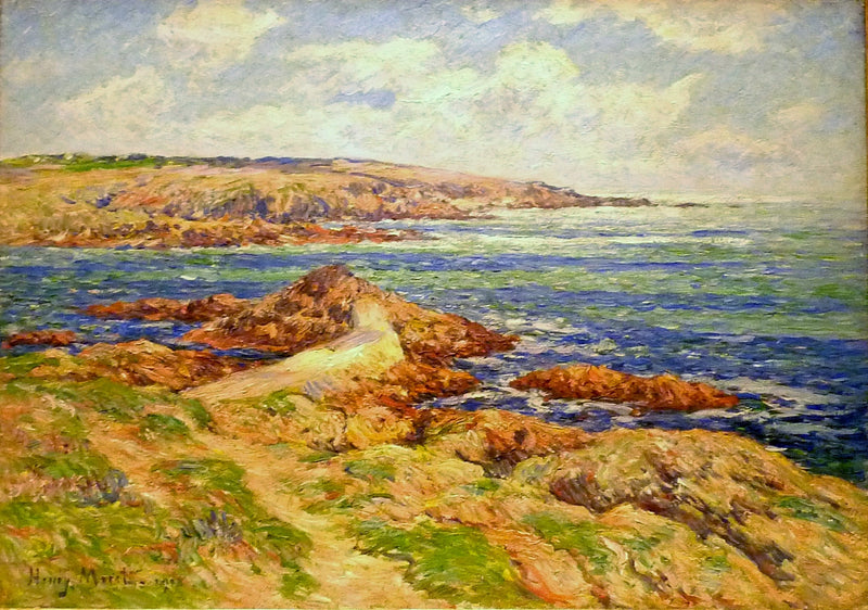 Doëlanin sataman sisäänkäynti - Henry Moret