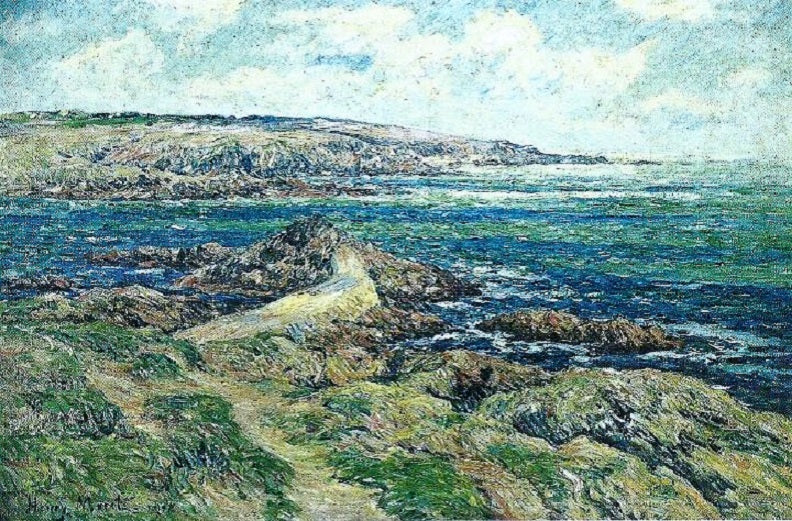 Doëlanin sataman sisäänkäynti - Henry Moret