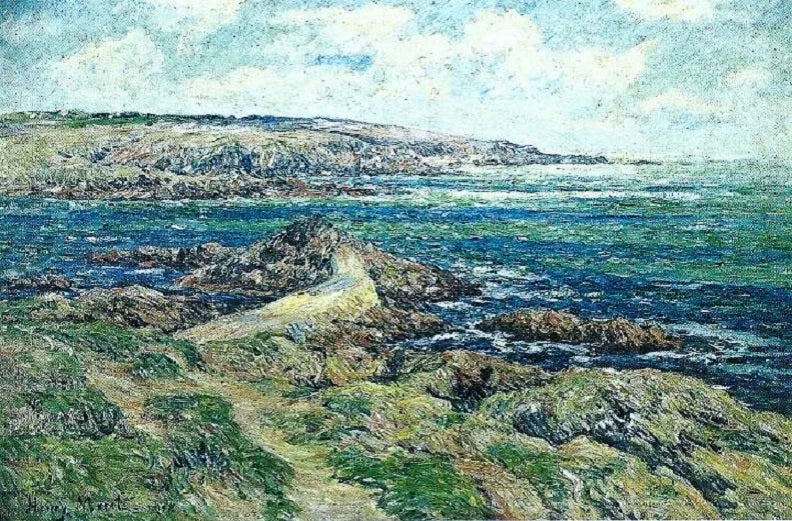 Doëlanin sataman sisäänkäynti - Henry Moret