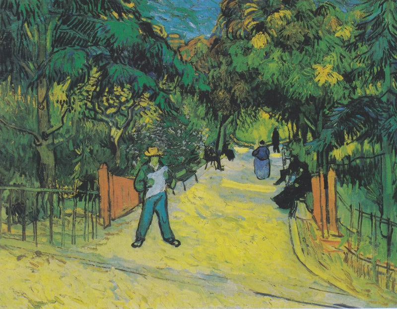 Julkisen puiston sisäänkäynti Arlesissa - Vincent van Gogh