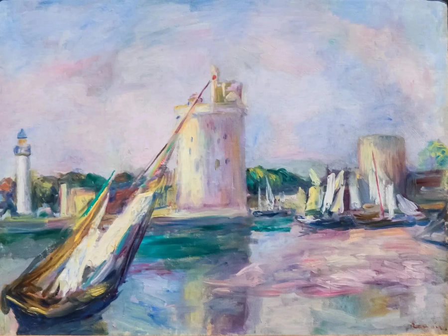 La Rochellen sataman sisäänkäynti - Pierre-Auguste Renoir