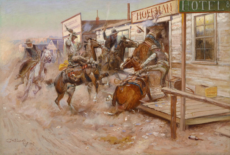 Astu sisään koputtamatta - Charles Marion Russell