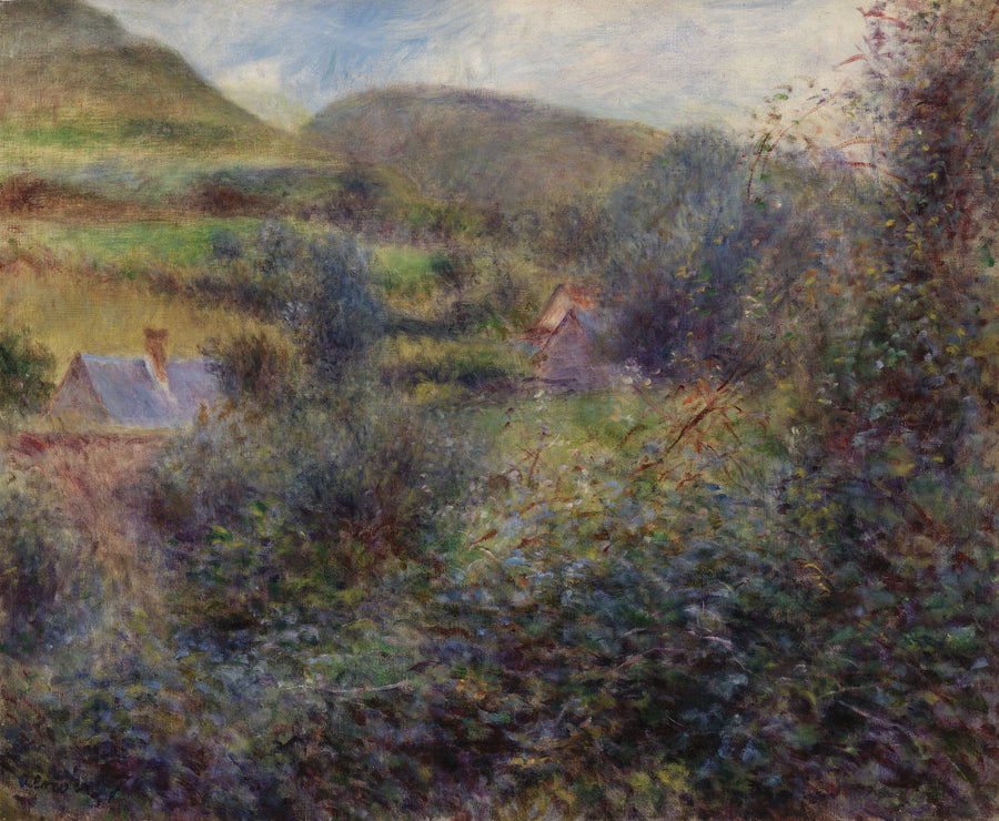 Bernevalin ympäristöt - Pierre-Auguste Renoir
