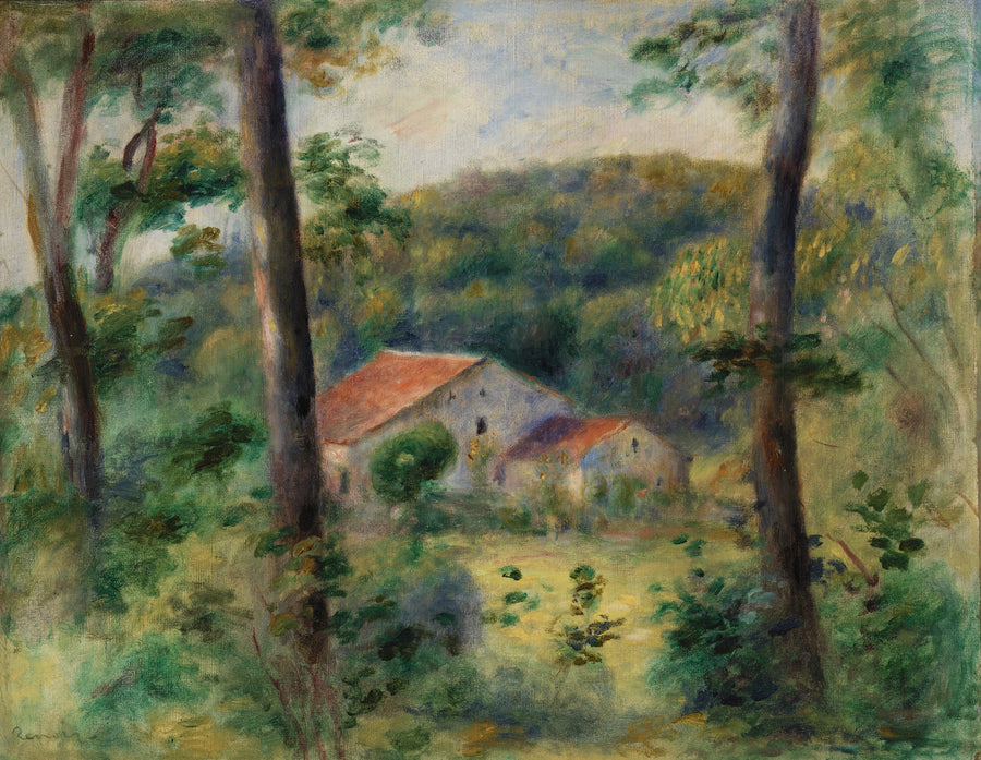 Brieyn ympäristö - Pierre-Auguste Renoir