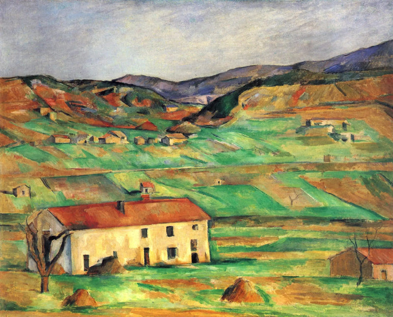 Gardannen ympäristö - Paul Cézanne