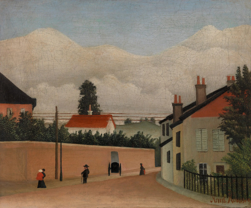 Pariisin ympäristöt - Henri Rousseau