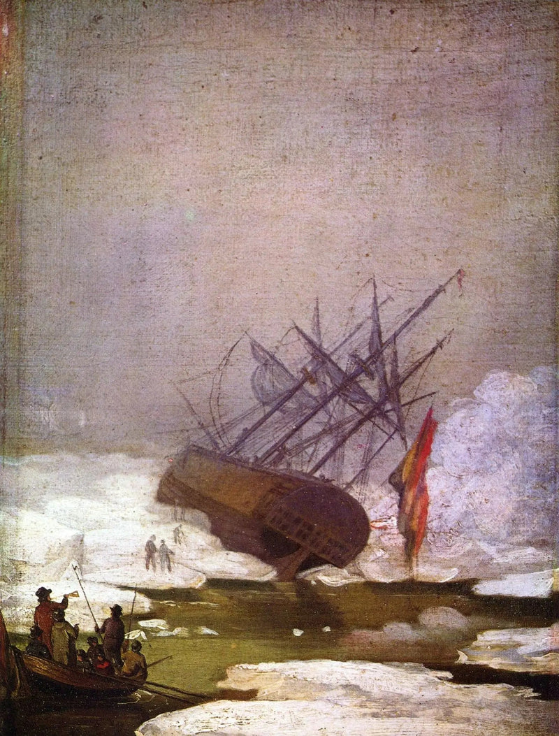 Jäämeren hylky - Caspar David Friedrich