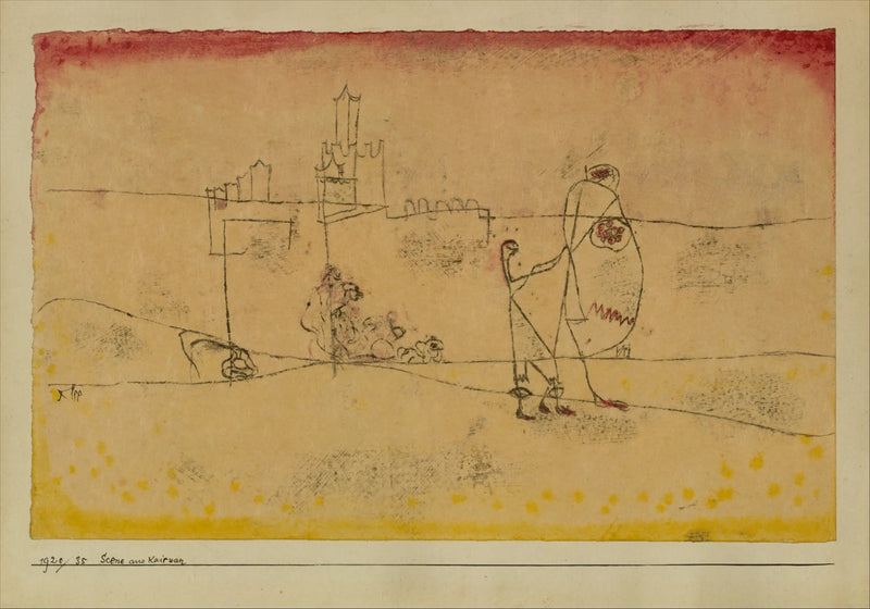 Jakso Kairouanissa - Paul Klee
