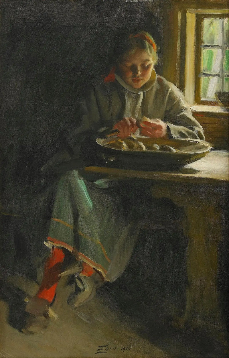 Kuori perunat - Anders Zorn