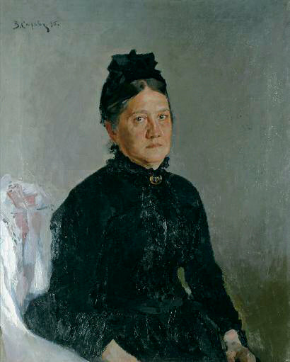 Kostroman tehtaan johtajan vaimo - Valentin Serov