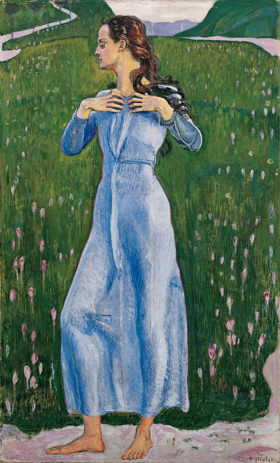 Ferdinand Hodler - reproduktio taulu