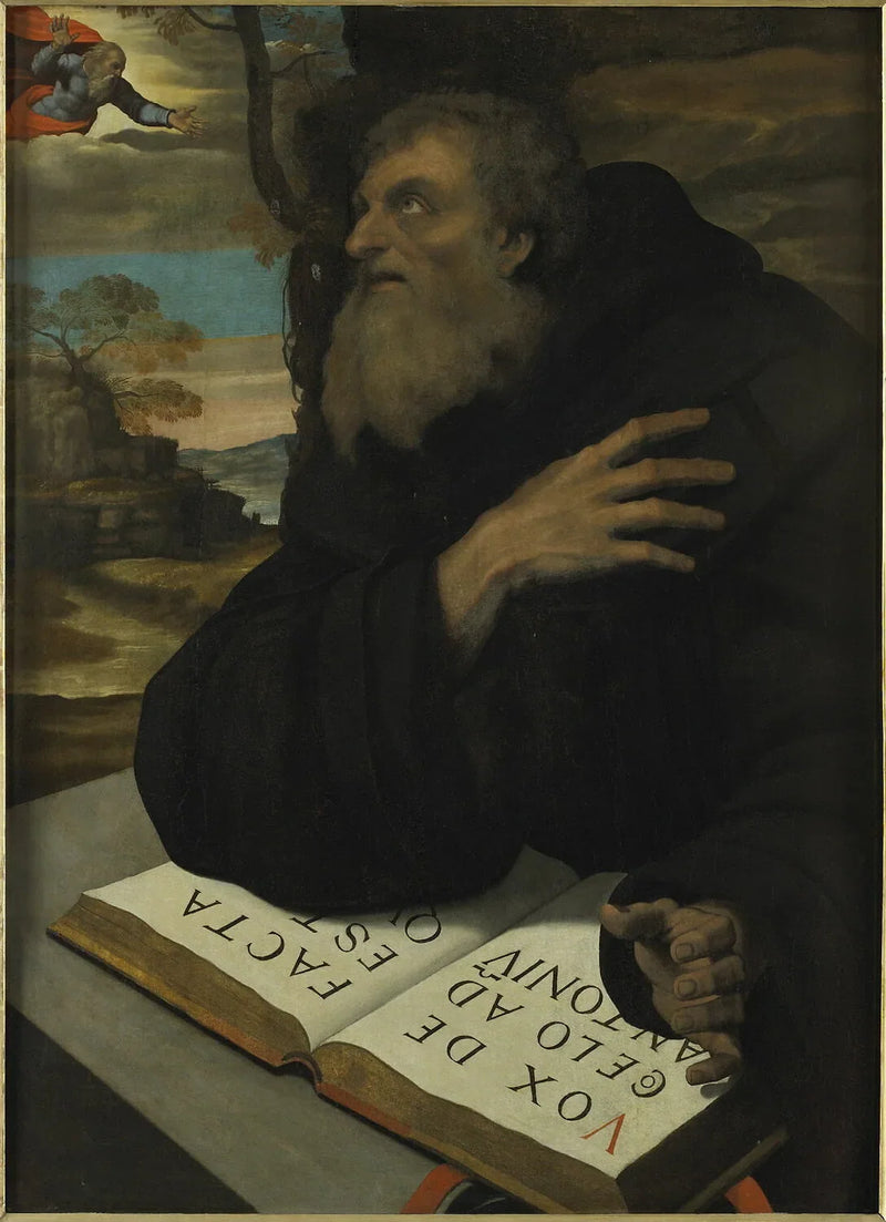 Pyhä Antoinen erakko - Sebastiano del Piombo