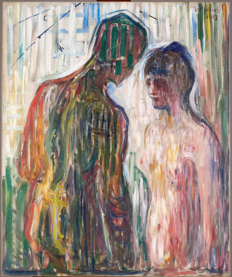 Eros ja Psykhe - Edvard Munch