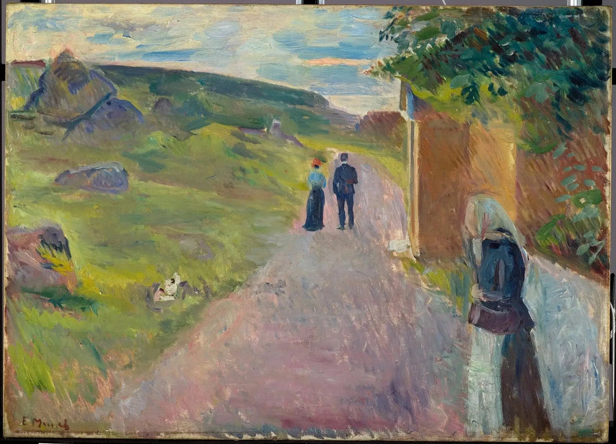 Eroottisuus kesäiltana - Edvard Munch