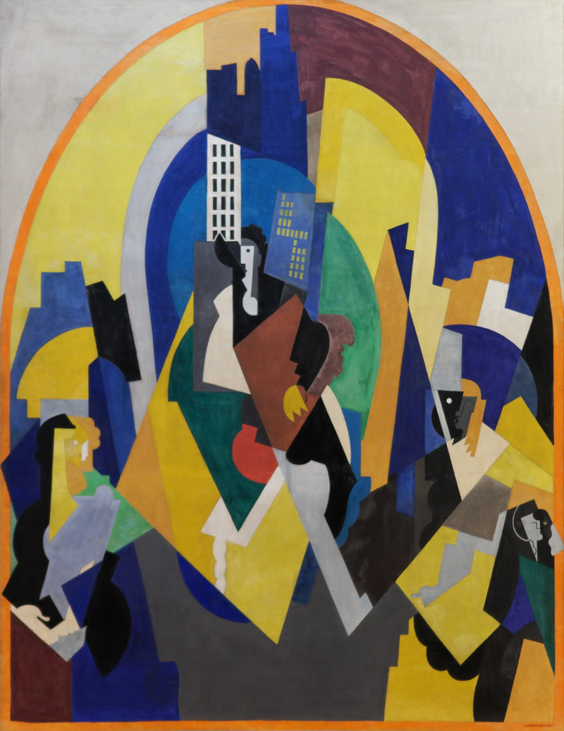 Rytminen tila suunnitelman mukaan - Albert Gleizes