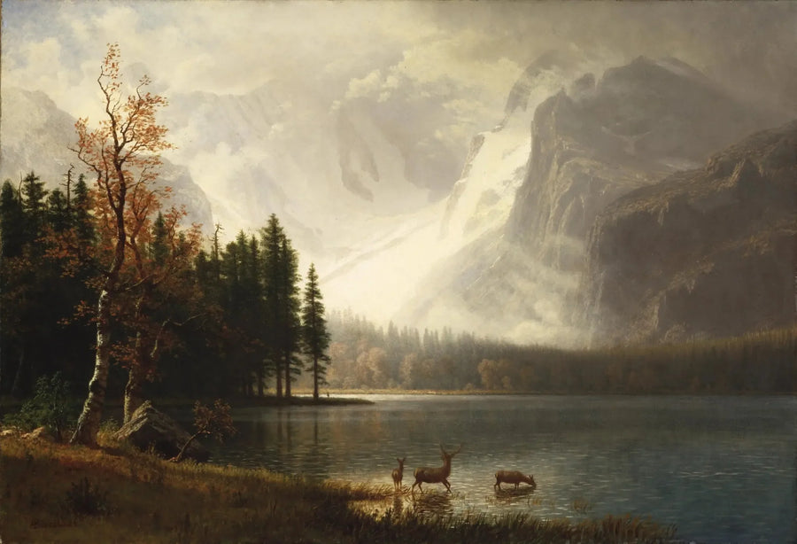 Estes Park, Colorado, Whyte-järvi - Albert Bierstadt