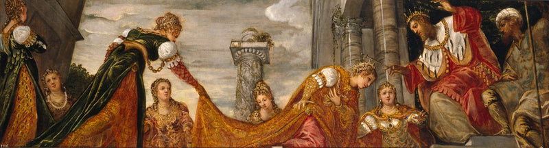 Ester ja Assuérus - Jacopo Tintoretto
