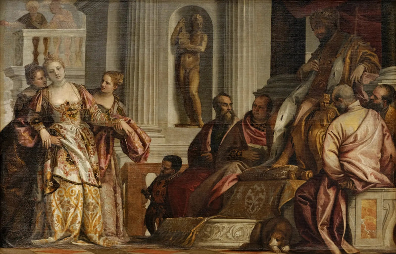 Ester ja Assuérus - Paul Véronèse