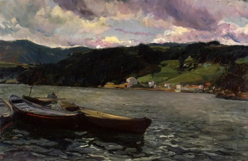 Nalónin suisto, Asturiassa - Joaquín Sorolla