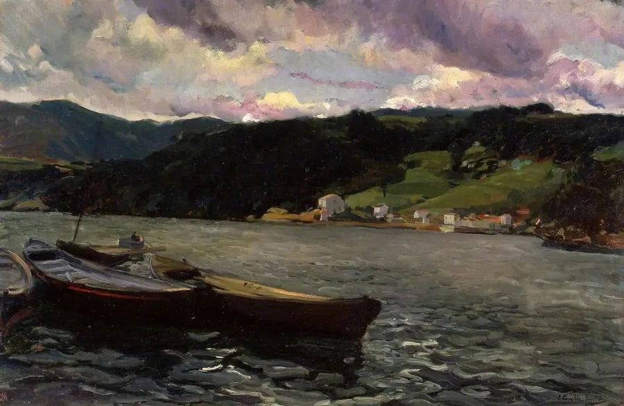 Nalónin suisto, Asturiassa - Joaquín Sorolla