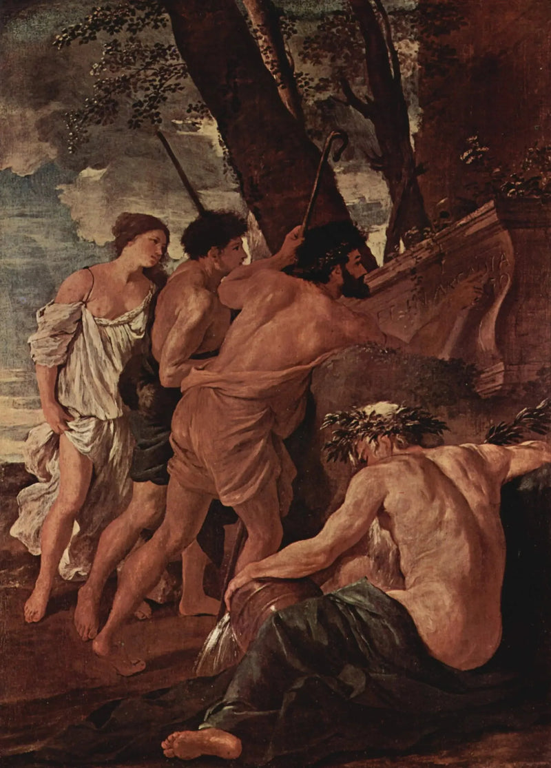 Ja Arcadiassa ego - Nicolas Poussin