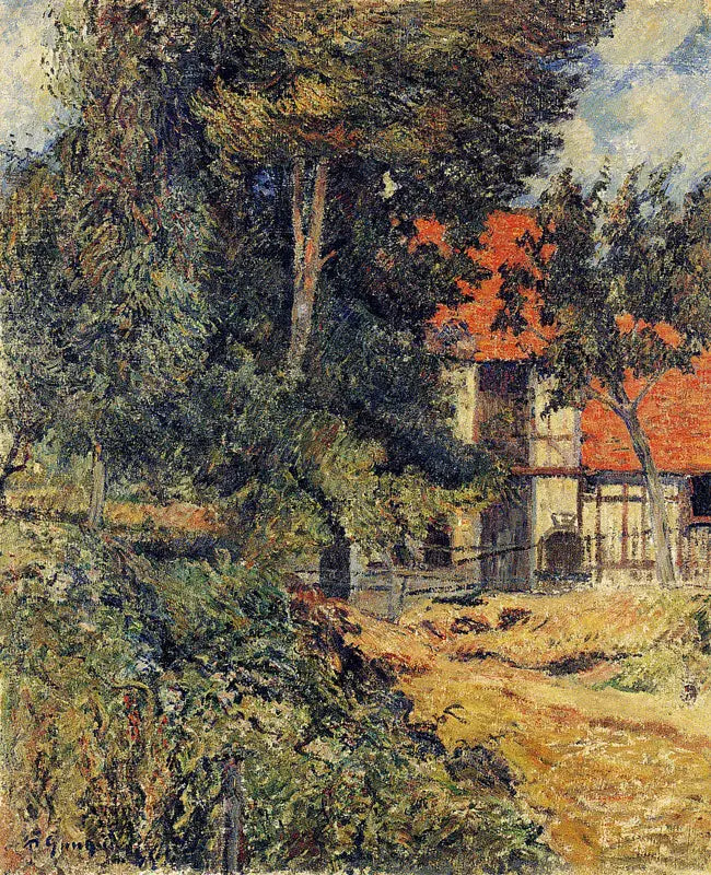 Tallinna lähedal Dieppes II, või Suvekodu Normandias I - Paul Gauguin