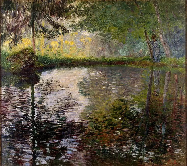 Montgeronin lampi - Claude Monet