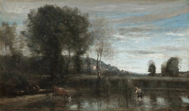 Ville-d'Avrayn lampi - Jean-Baptiste Camille Corot