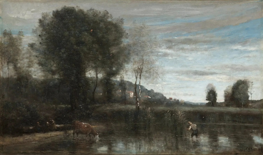 Ville-d'Avrayn lampi - Jean-Baptiste Camille Corot