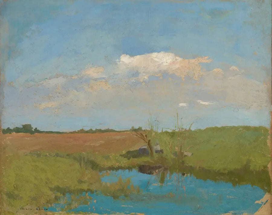 Lampi Landesissä - Odilon Redon