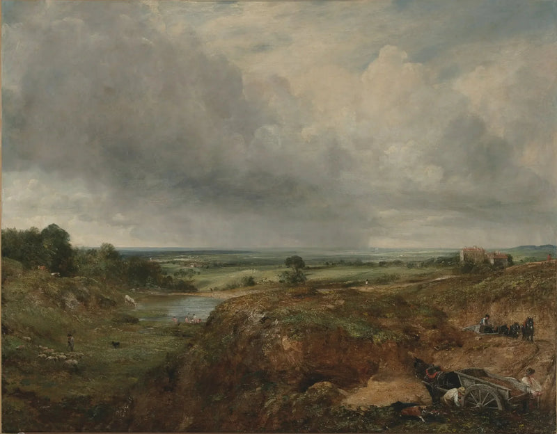 Branch Hillin lampi, Hampstead Heath (1824) - John Constable