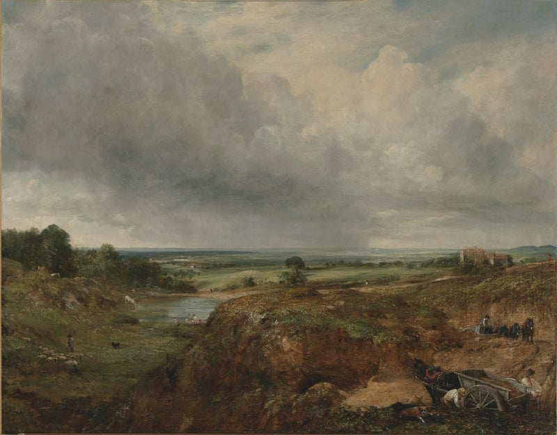 Branch Hillin lampi, Hampstead Heath (1824) - John Constable