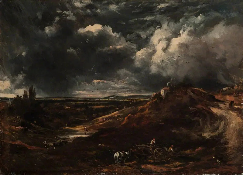 Branch Hillin lampi, Hampstead Heath - John Constable
