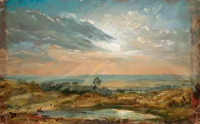 Branch Hillin lampi, Hampstead - John Constable