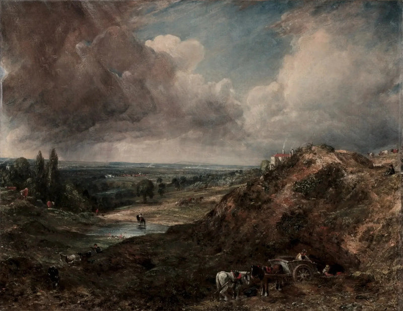 Branch Hillin lampi, Hampstead - John Constable