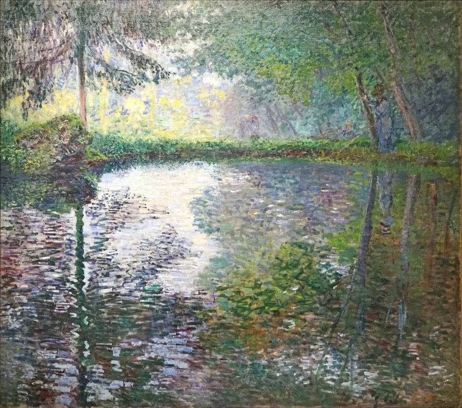 Montgeronin lampi - Claude Monet