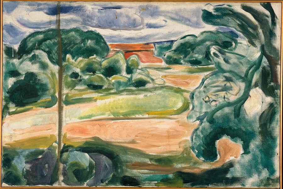 Kesä Ekelyssä - Edvard Munch
