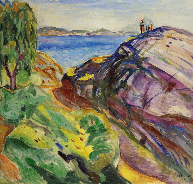 Kesä Kragerøssa - Edvard Munch