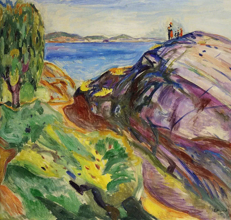 Kesä Kragerøssa - Edvard Munch