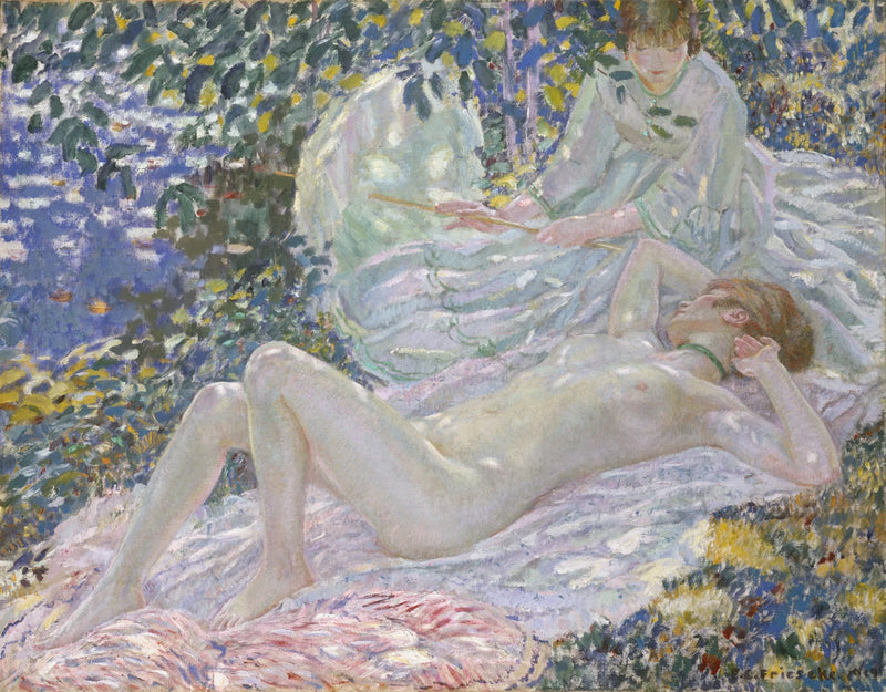 Kesä - Frederick Carl Frieseke