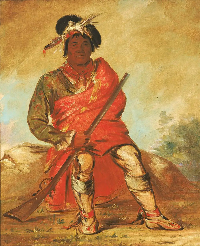 Eteh-ée-fix-e-co, Sydämetön hirvi, mestari - George Catlin
