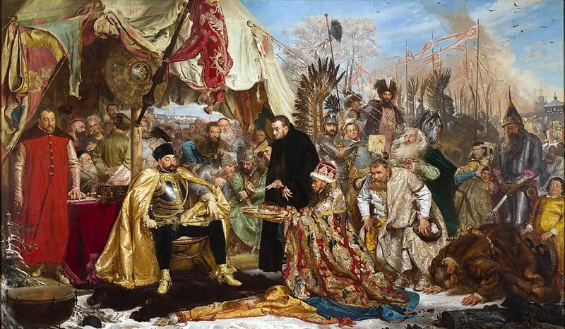 Étienne Báthory Pskovissa - Jan Matejko