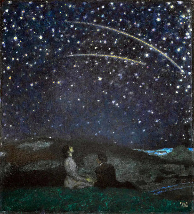 Kaatuvat tähdet - Franz Von Stuck