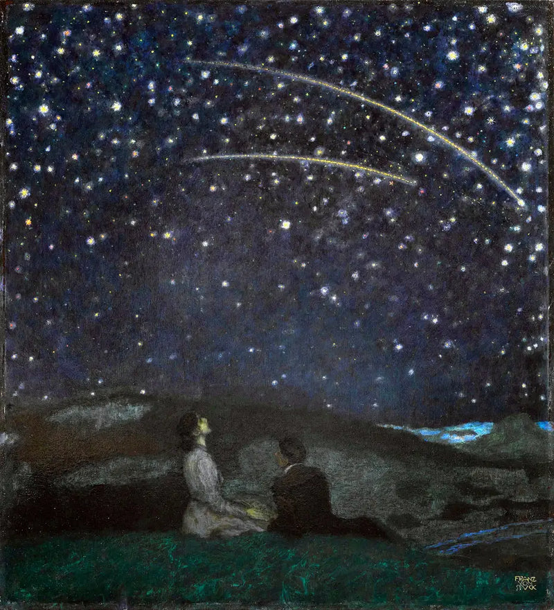 Kaatuvat tähdet - Franz Von Stuck