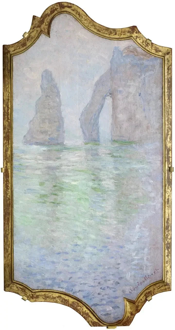 Étretat, L'Aiguille ja Porte d'Aval W1043 - Claude Monet
