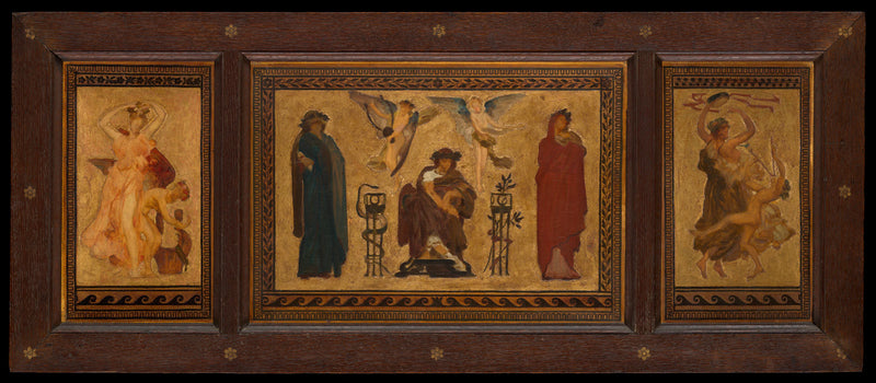Etude pour le plafond du salon de musique Marquand - Lord Leighton Frederic