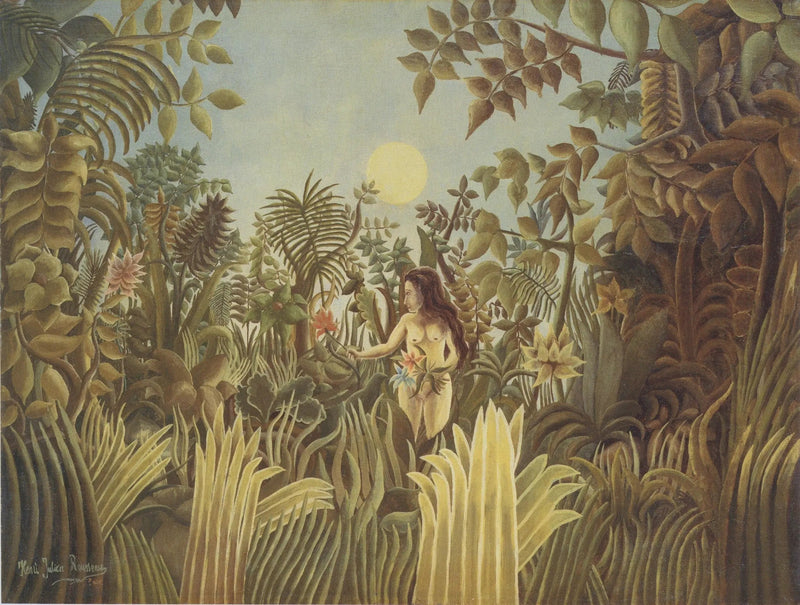 Ève Édenin puutarhassa - Henri Rousseau