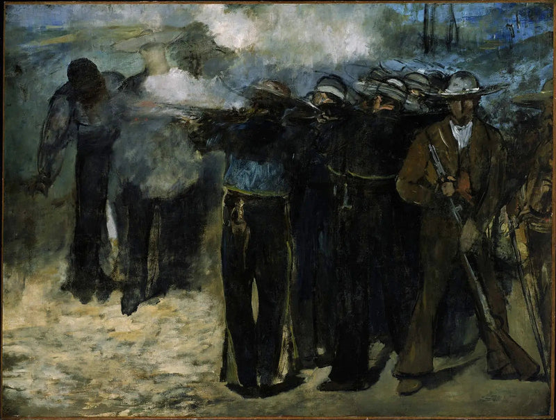 Meksikon keisari Maximilianuksen teloitus - Édouard Manet