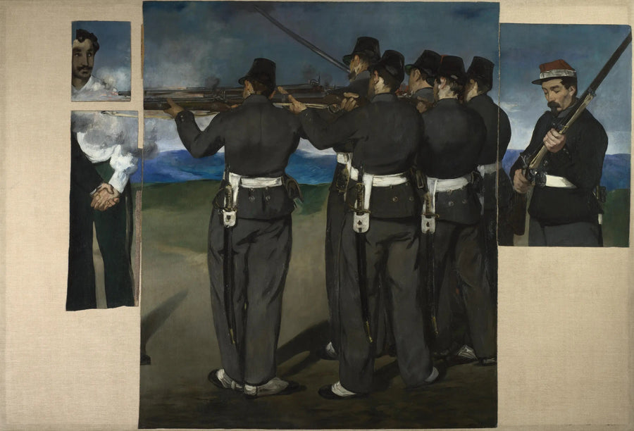 Meksikon keisari Maximilianuksen teloitus - Édouard Manet