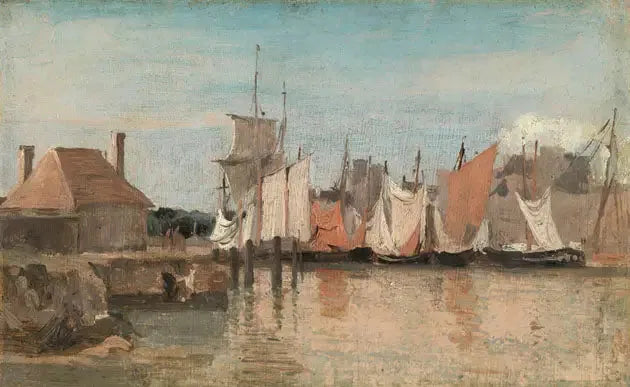 Lähetys - Jean-Baptiste Camille Corot